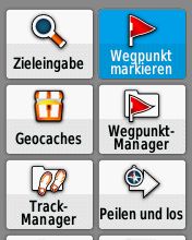 Garmin Etrex Wegpunkt markieren